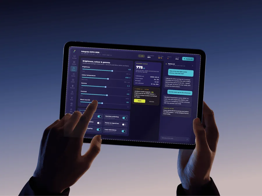 Aurora IQ 10 英寸触控面板控制器