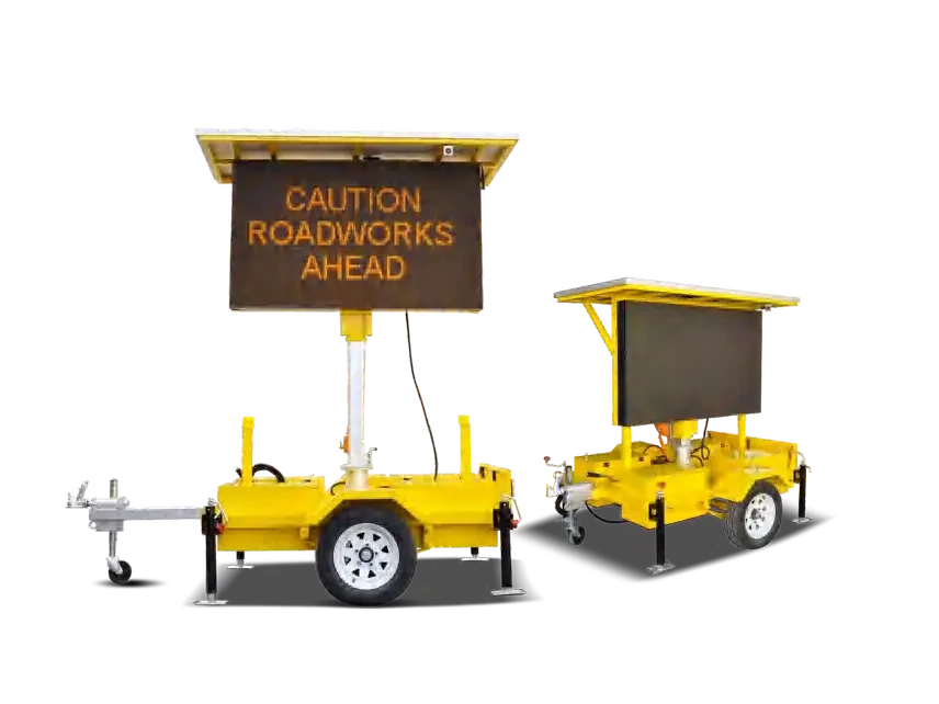 Aurora AU-MOB-VMS01 Traffic variable-message trailer