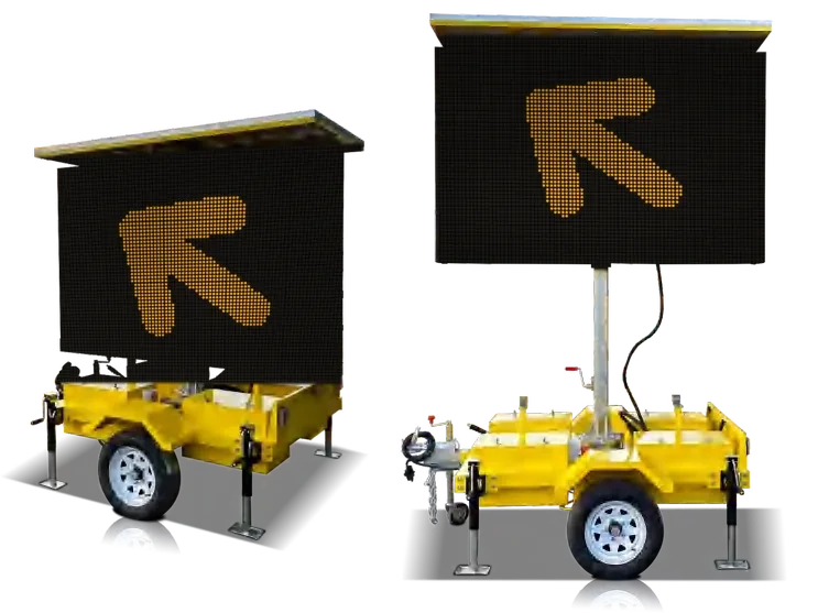 Aurora AU-MOB-VMS02 Traffic variable-message trailer